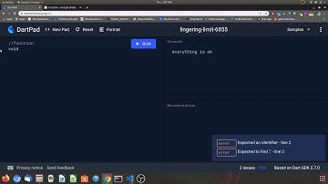 Function v 1.0 | Dart programming language