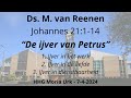 HHG Moria 07-04-2024 10:00 uur - ds. M. van Reenen - Johannes 21:1-14