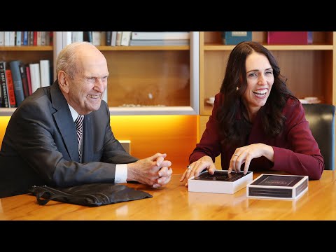 President Nelson Meets with New Zealand Prime Minister Jacinda Ardern