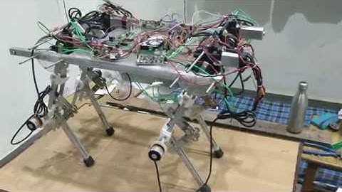 Chitrak- fully actuated Quadruped Robot (Part 2)
