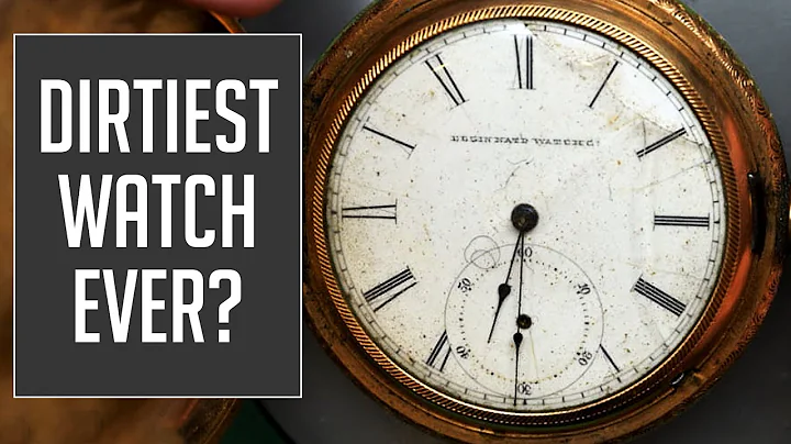 Elgin From the 1880s Vintage Pocket Watch Restorat...