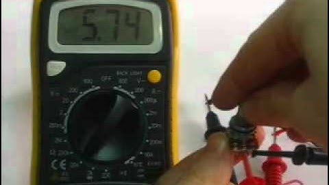 Multimeter 10k Potentiometer Test