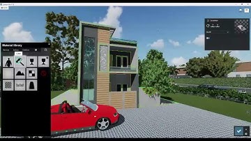 Exterior Sketchup model render with LUMION  Timelapse
