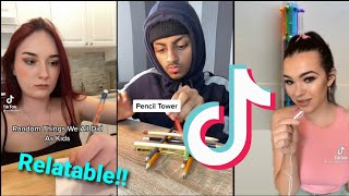Things we all did as kids | RELATABLE | tiktok compillation