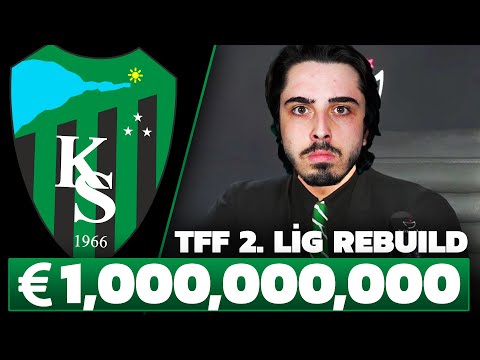 KOCAELİSPOR'A 1 MİLYAR EURO!!! // KARİYER MODU // FIFA 21 REBUILD CHALLENGE