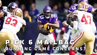 Pick 6 Mailbag: Brian O'Neill's Debut, Beating The Bills, Production From The Running Game | Vikings