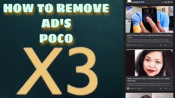 HOW TO REMOVE ADS ON POCO X3 NFC || TUtorial