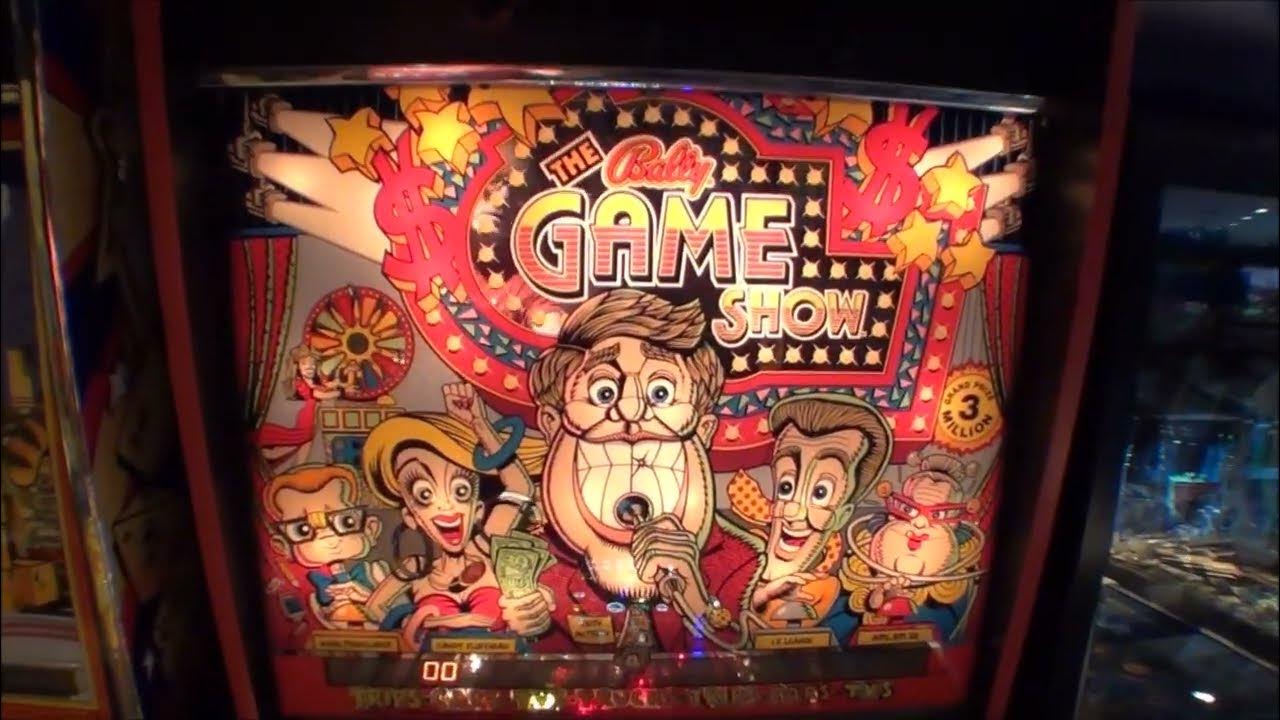 The Bally Game Show Pinball Machine 1990 YouTube
