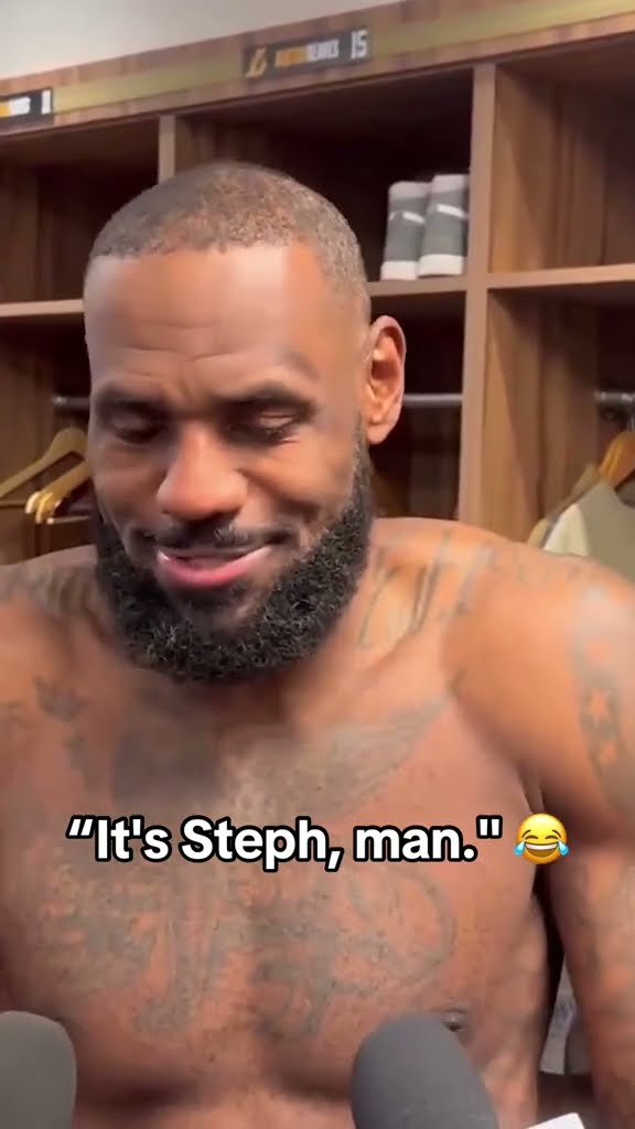 LeBron on the Lakers defending Steph ?
