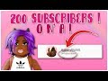 THANK YOU ! 200 SUBSCRIBER SPECIAL ! Q N&#39; A ! | Roblox Royale High