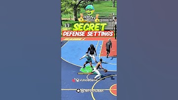 SECRET DEFENSE SETTINGS 2K26 #nba2k #2kcommunity #2k26 #2kcontent