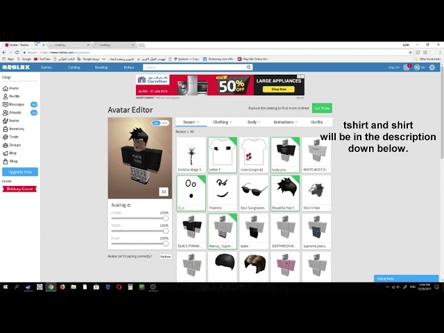 bypassed shirt by CXS clothings by chorriko. Says Pu**y Grabber in game. :  r/RobloxHelp