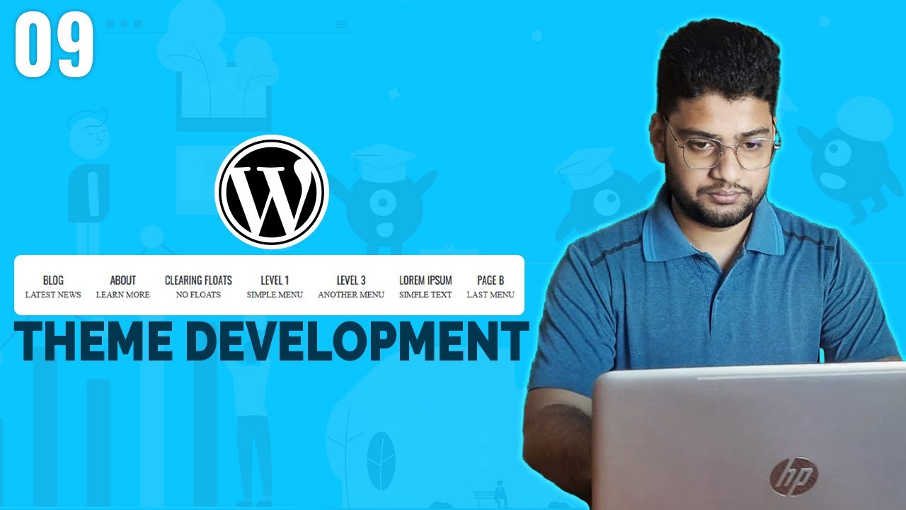 Create a walker menu | WordPress Theme Development Tutorial Bangla ...