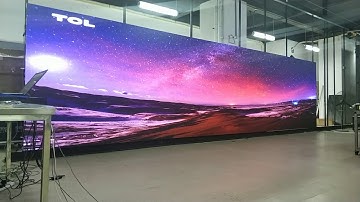 Fine pitch LED display