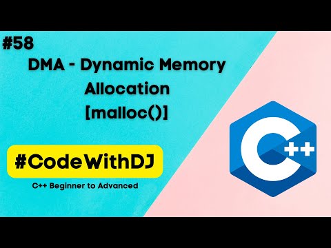 #58 DMA - Dynamic Memory Allocation malloc()| C++ Basic to Advanced | INIT Tech Labs | #CodeWithDJ