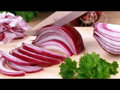 Как Резать Лук, ПРОСТОЙ СПОСОБ Нарезки Лука