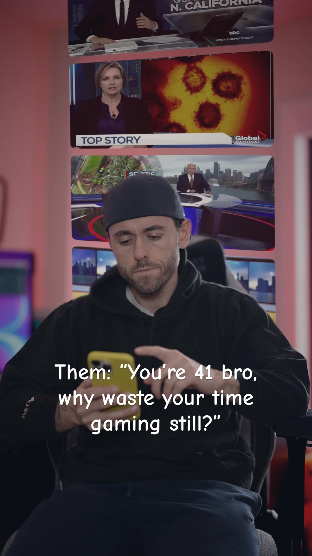 When Gamers Get Old… #gaming #gamer #shorts