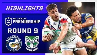 NRL Highlights: Eels v Warriors - Round 9 | NRL on Nine