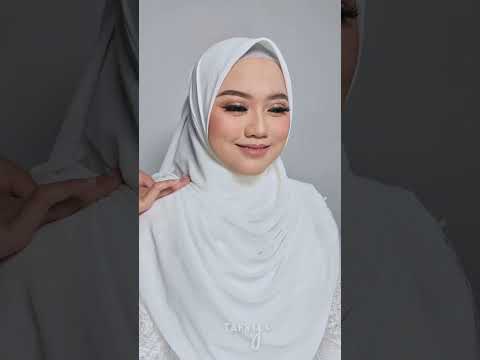 tutorial hijab drapery ala malaysia
