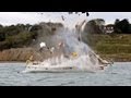 Yachting monthlys crash test boat  explosion