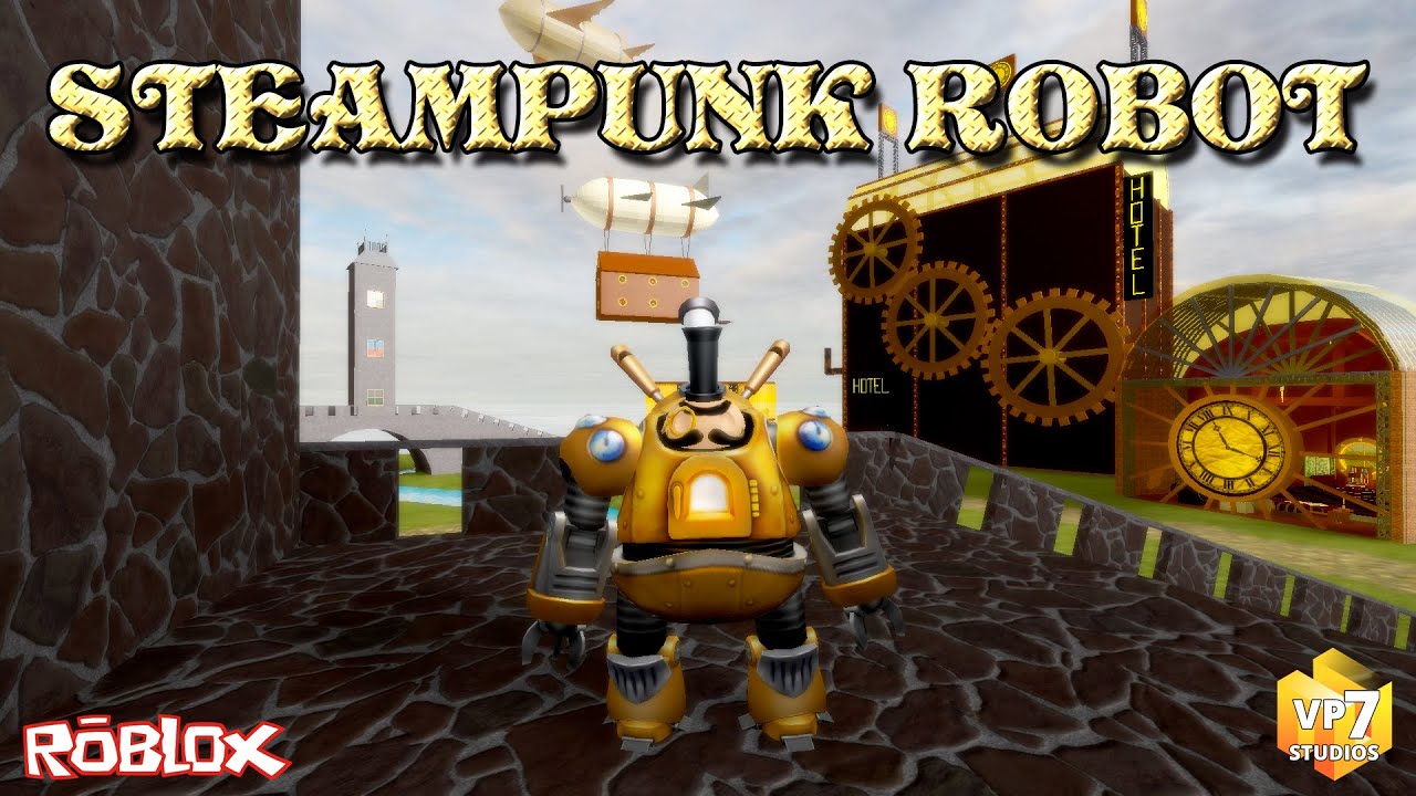 Roblox Brand New Avatar Steampunk Robot Youtube - roblox robot avatars