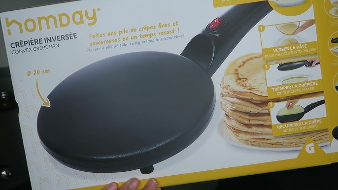 Crêpières et poêles à crêpes 26 et 30 cm par DURANDAL