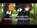 Team Minato (-Minato)(✨ ALIVE AU✨) meet the original Kakashi and Obito... •Naruto•(Gacha club)Part 2