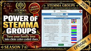 Information Stemma Groups REVEALED: Turn Your Family Tree Into Color-Coded Clues! Update
