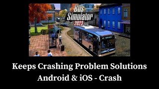 Bus Simulator 2023  App Crash Bus Simulator 2023  App Keeps Crashing Problem Solutions Android Phone screenshot 4