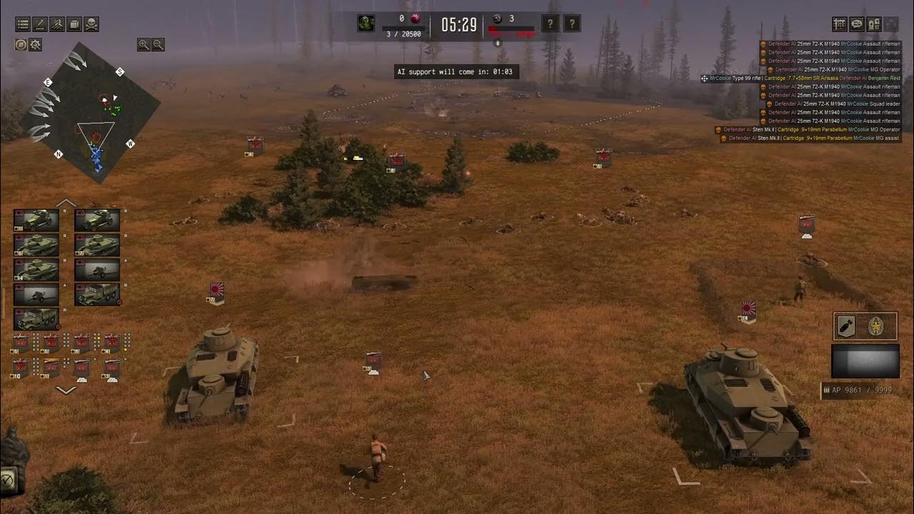 Gates of hell Conquest Enhanced v2 + Valour mods Japan vs Allies