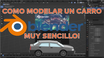 Modela MUY FÁCIL un CARRO en BLENDER! (2023)