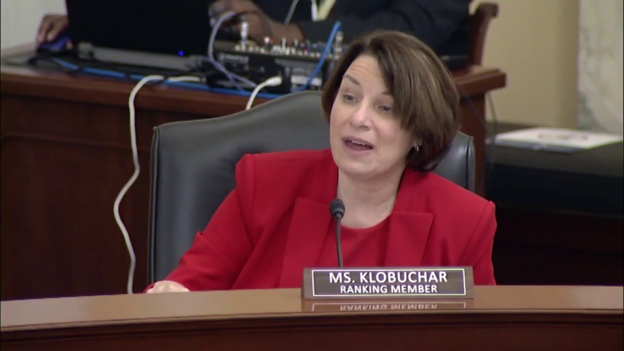 In Senate Hearing: Klobuchar Leads Call to Protect Americans’ Right to ...