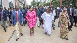 See how President Ruto was received at Faith Evangelistic Ministry (FEM) Family Church in Karen!!