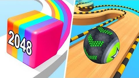 Going Balls VS Jelly Run 2048