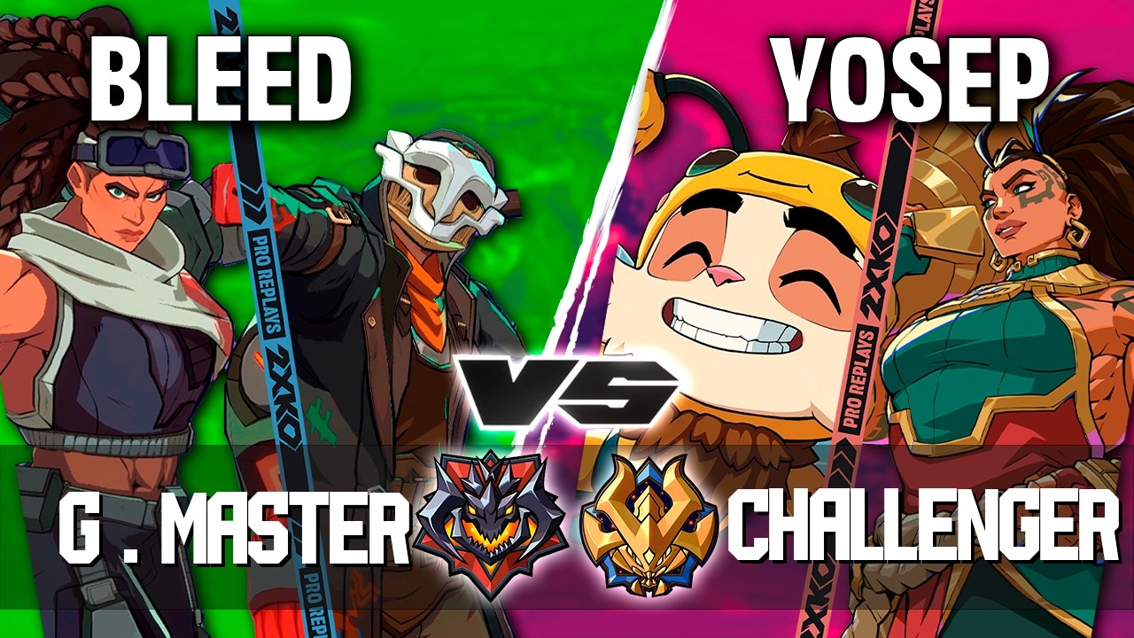 2XKO ▰ BLEED (Ekko-Illaoi) vs YOSEP (Teemo-Illaoi) ▰ 2XKO Pro level replays
