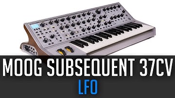 Moog Subsequent 37 CV - LFOs