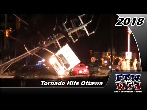 Tornadoes Tear Through Ottawa Destroying Homes, Trees & Power Grid