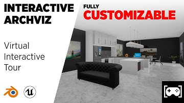 INTERACTIVE ARCHVIZ FULLY CUSTOMIZABLE | UE4