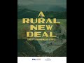 A rural new deal