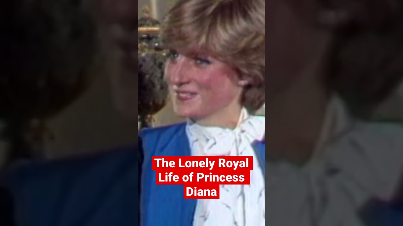 The Lonely Royal Life Of Princess Diana #shorts