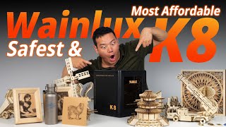 Wainlux K8: The Most Affordable & Safe Laser Engraver 2023