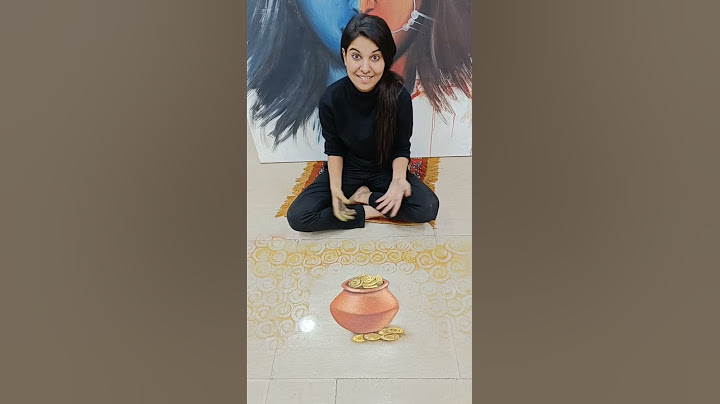 Dhanteras special rangoli 😍 #shorts