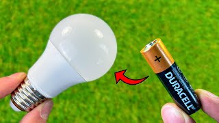 Just Use an Ordinary 1,5V Battery and Repair all the LED Bulbs at Home!
