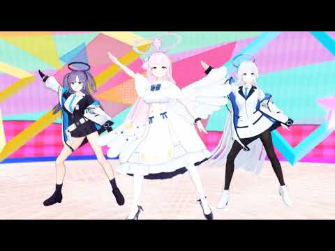 【MMD ブルアカ】チピチピチャパチャパ