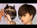 Pixie haircut tutorial