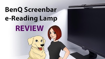 BenQ ScreenBar e-Reading Lamp Review (and tips to reduce eye strain at the computer)
