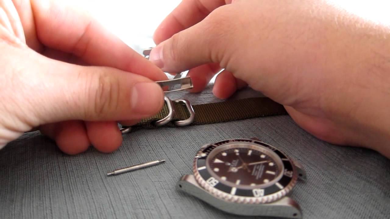 rolex submariner strap replacement