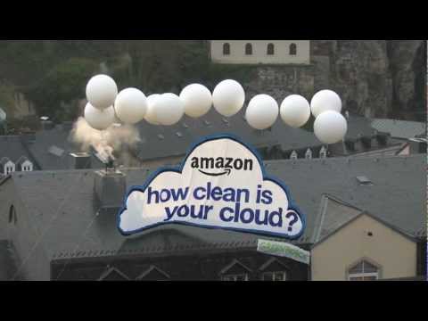 Amazon: How clean is your cloud ? Action Greenpeace à Luxembourg