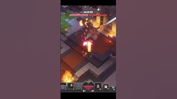 MCD First Boss Fight Tower Apocalypse (Wildfire & Enderman) #shorts