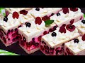 Пирожное "ЛЕТНЕЕ" 🍒 ПОЛЕЗНО, ВКУСНО, БЫСТРО! Простой рецепт | Кулинарим с Таней